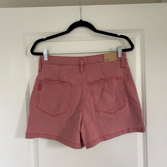 SOLD Paige Anessa Shorts High Waisted in Vintage Soft Rose size 29 - Picture 6 of 7